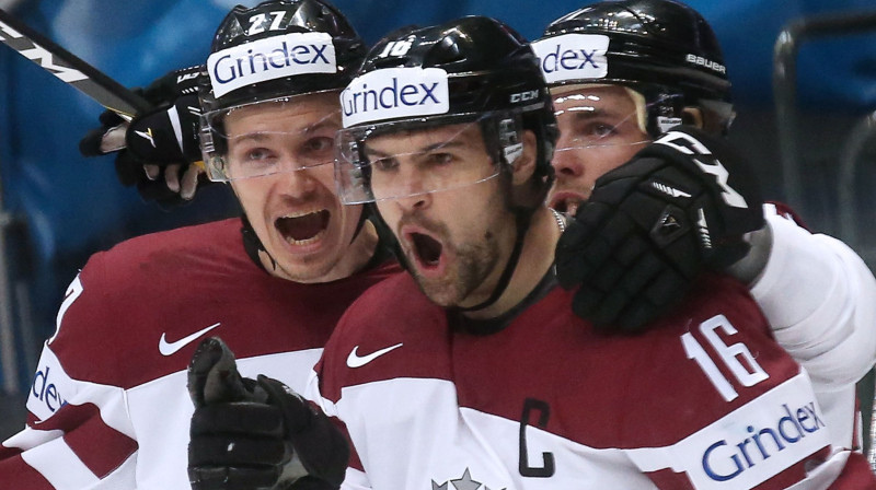 Oskars Cibuļskis un Kaspars Daugaviņš
Foto: TASS/Scanpix