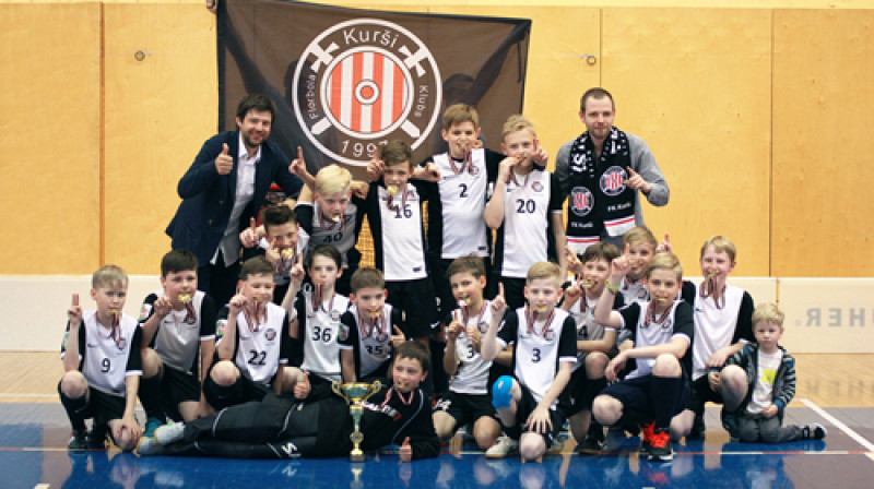 Liepājas "Kurši U11"
Foto: floorball.lv