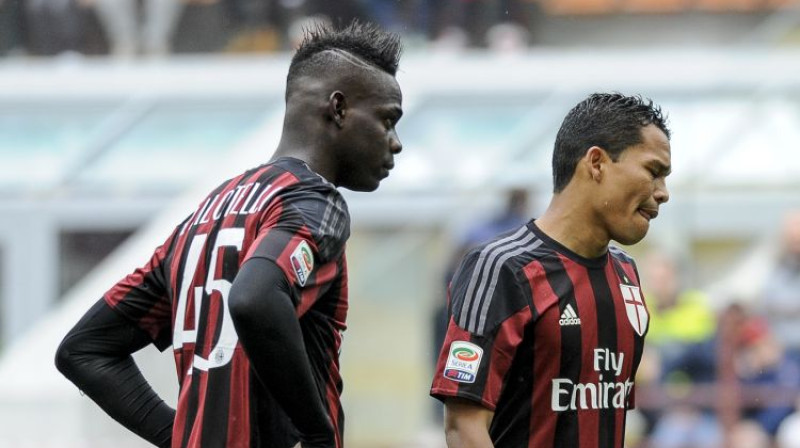 Mario Baloteli un Karloss Baka
Foto: Pacific Press/Sipa USA/Scanpix