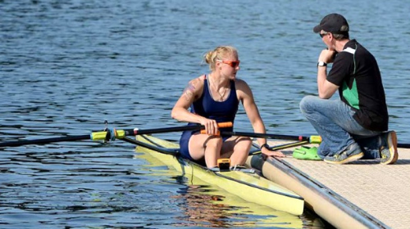 Sanita Pušpure Lucernā 
Foto: Igor Meijer / worldrowing.com