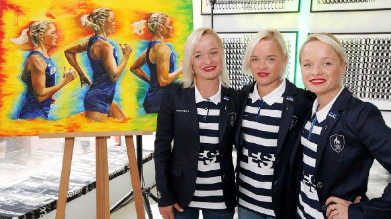 Olimpiskās trīnes
Foto: Olen Olümpiafänn