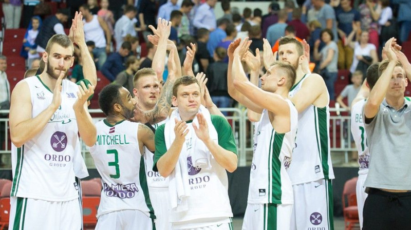 Valmieras basketbolisti
Foto: Edgars Vaivads
