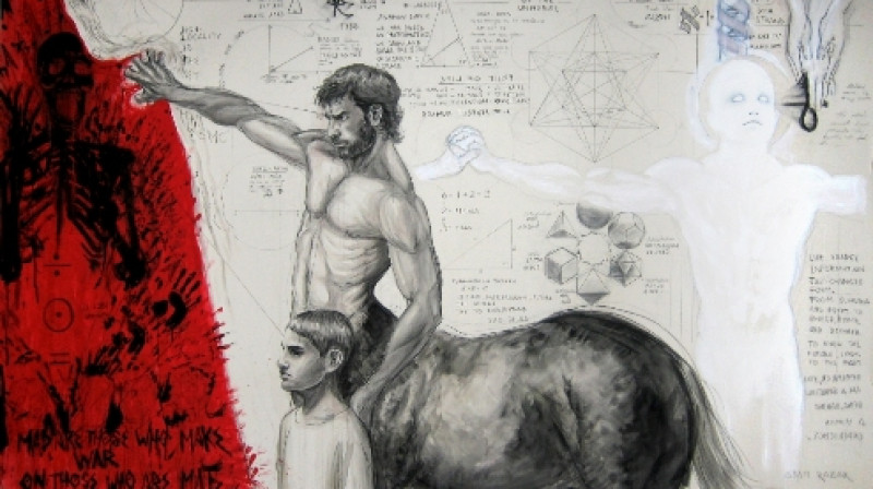 Ahillejs un Hīrons: skolnieks un viņa skolotājs