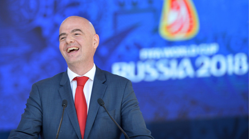 Džanni Infantīno 
Foto: Itar-Tass/Scanpix