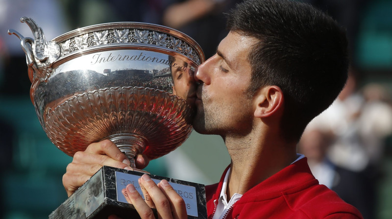 Novaks Džokovičs beidzot "French Open" čempiona godā
Foto: AP/Scanpix