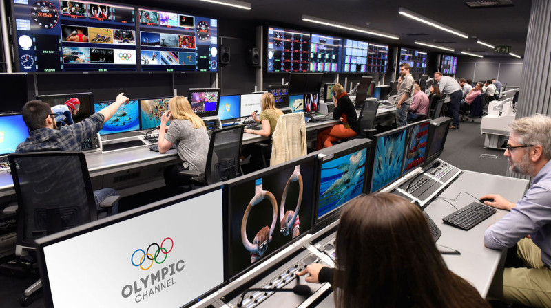 "Olympic Channel"
Foto:  Rafa Aparicio / olympic.org