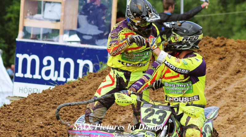 Santermanss/Mucenieks Vācijā
Foto: sidecarcrossaction.de