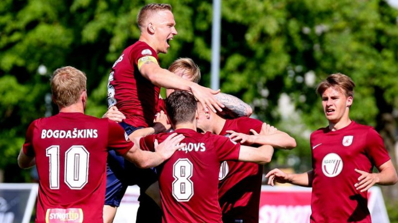 Vai "Jelgava" priecāsies arī šodien?
Foto: Synottipvirsliga.lv
