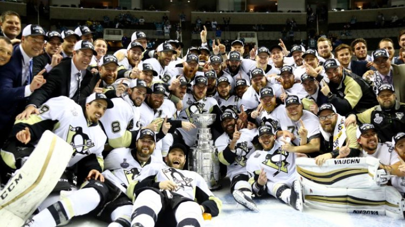 Pitsburgas "Penguins" - 2015./16. gada sezonas NHL čempione
Foto: AFP/Scanpix