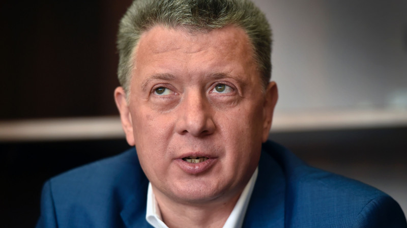 Krievijas vieglatlētikas federācijas prezidents Dmitrijs Šļahtins
Foto: AFP/Scanpix