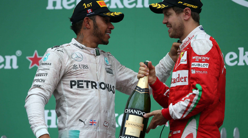 Hamiltons un Fetels
Foto: LaPresse/Scanpix