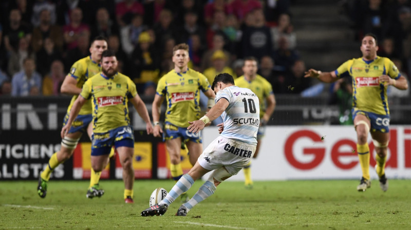 Dens Kārters realizē izšķirošo sitienu.
Foto: AFP/Scanpix