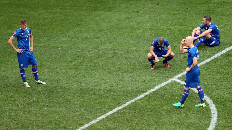 Islandes futbolisti
Foto: AP/Scanpix