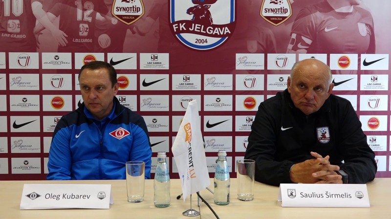 Oļegs Kubarevs un Sauļus Širmelis
Foto: Ekrānuzņēmums