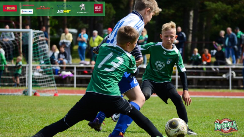 Zēnu Futbola festivāla B grupas turnīrs 2016