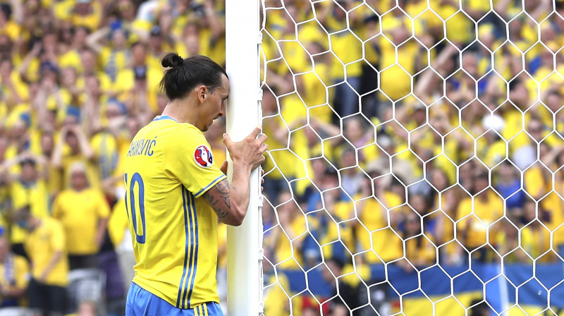 Zlatans Ibrahīmovičs 
Foto: AP/Scanpix