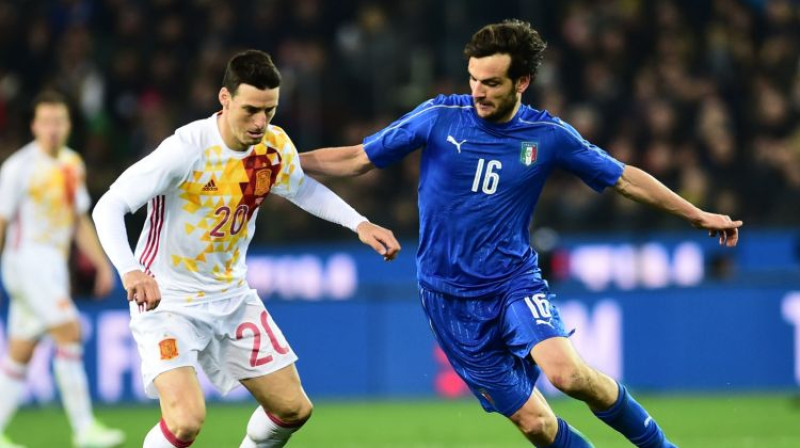 Arics Aduriss un Marko Perolo
Foto: AFP/Scanpix