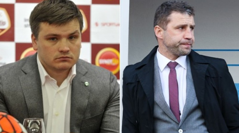 Andris Riherts un Viktors Dobrecovs
Foto: Romāns Kokšarovs/f64, Mārtiņš Sīlis