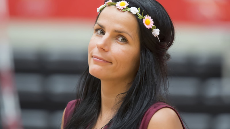 Līga Alilujeva, Latvijas U17 meiteņu basketbola izlases galvenā trenere
Foto: Elio Castoria, fiba.com