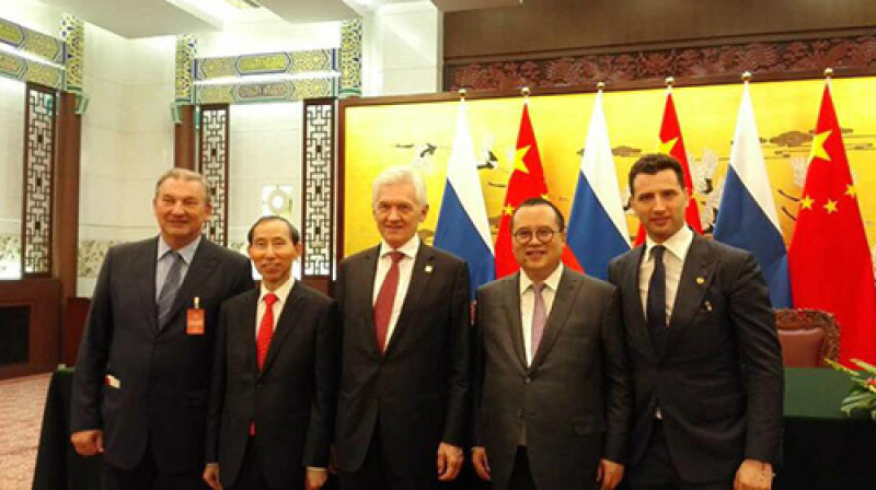 "Kunlun Red Star" pievienojas KHL
Foto: sports.people.com.cn