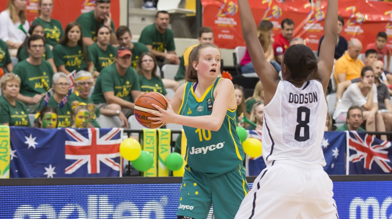 Austrālijas U17 meiteņu izlase: vēsturiska uzvara pār ASV
Foto: fiba.com