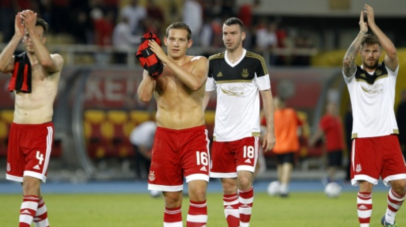 "Aberdeen" futbolisti
Foto: AP/Scanpix