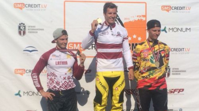 Kristens Krīgers - jaunais Latvijas čempions
Foto: Publicitātes