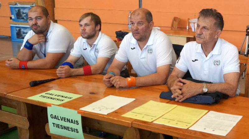 Cīņas tiesneši Latvijas olimpiādē 
Foto: Latvijas Cīņas federācija