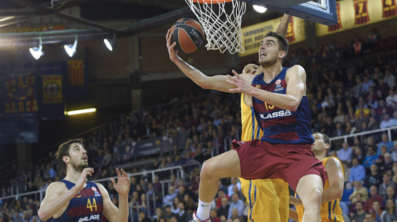 Tomāšs Satoranskis: pēdējās divas sezonas "Barcelona", nākamās divas - "Wizards" 
Foto: AFP/Scanpix