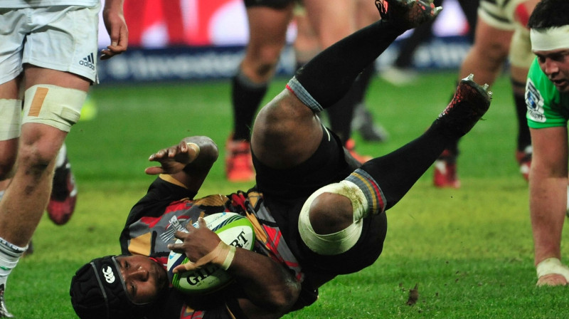 Edgars Marutrule - "Southern Kings" šīs sezonas produktīvākais piezemējumu guvējs.
Foto: AFP/Scanpix