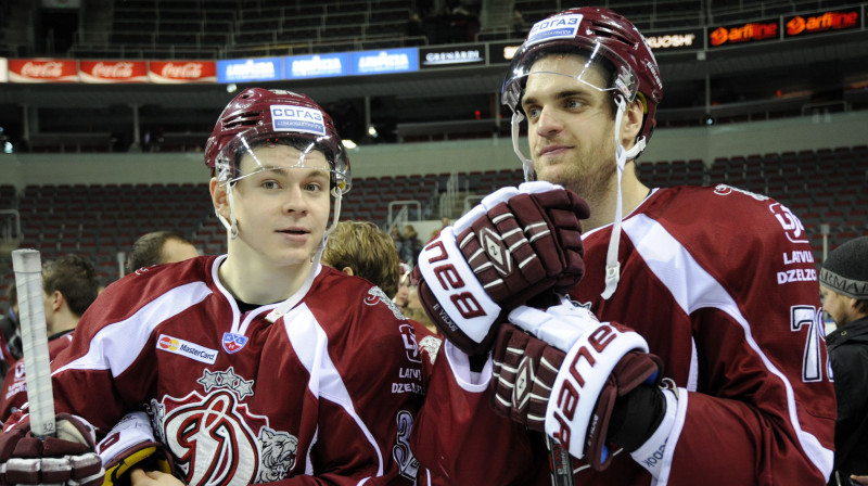 Edgars Kulda un Vitālijs Pavlovs
Foto: Romāns Kokšarovs, f64