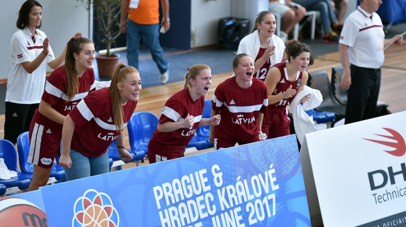 Latvijas U20 basketbolistes
Foto: fiba.com