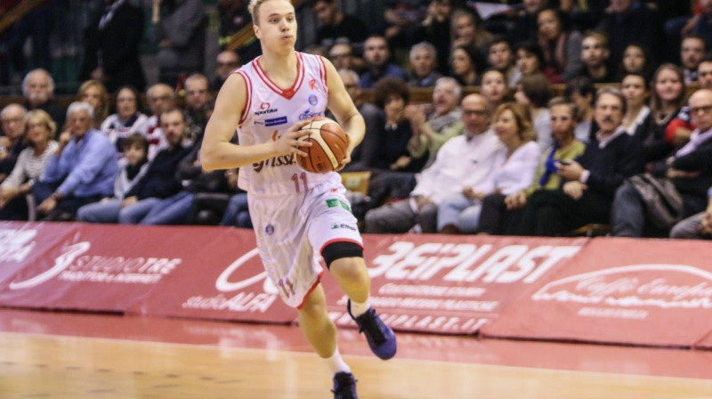 Artūrs Strautiņš 
Foto: pallacanestroreggiana.it