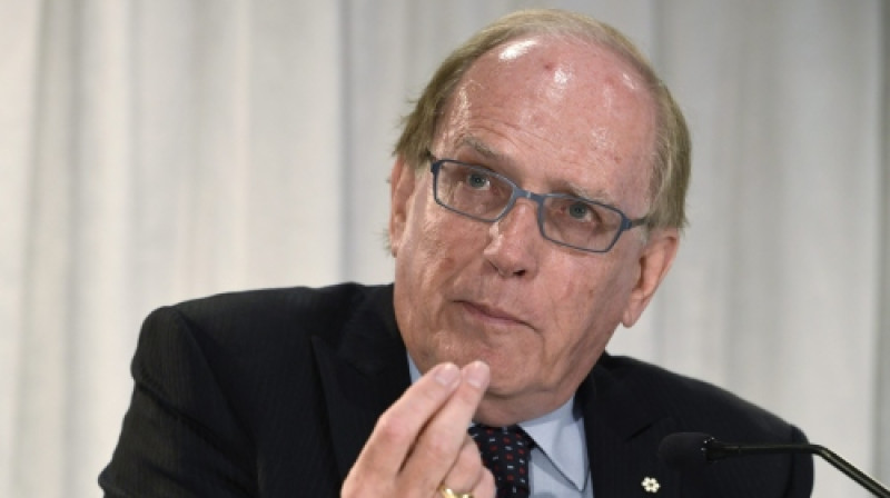 Ričards Maklarens preses konferencē Toronto
Foto:AP/Scanpix
