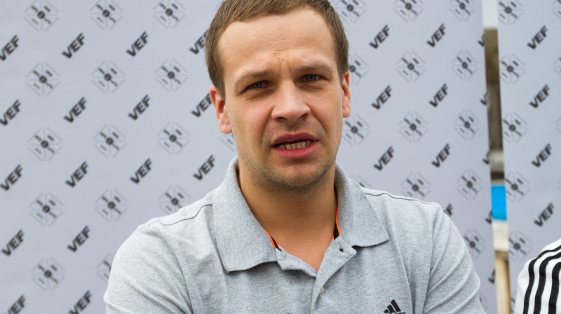 VEF galvenais treneris Jānis Gailītis 
Foto: Vladislavs Proškins, f64