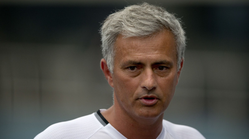 "Manchester United" galvenais treneris Žuzē Morinju
Foto: AP/Scanpix
