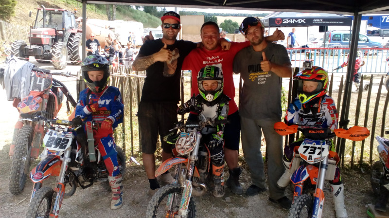 Gaļcinam trešā vieta "MX master kids" sacensībās Francijā