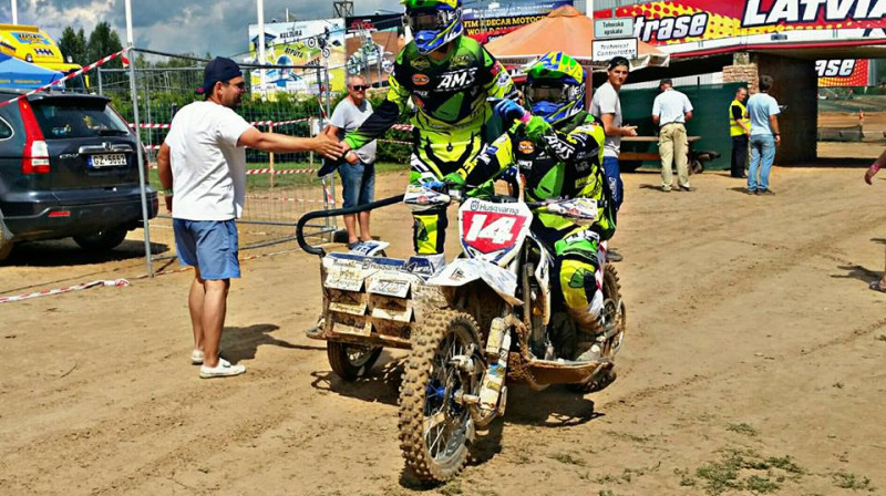Adrijensens un Daiders uzvar Stelpē
Foto: LaMSF