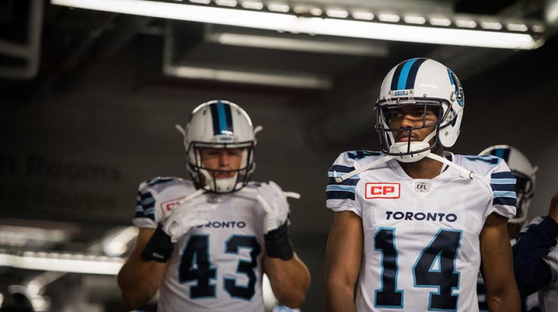 Toronto "Argonauts" spēlētāji
Foto: facebook.com/ArgosFootball