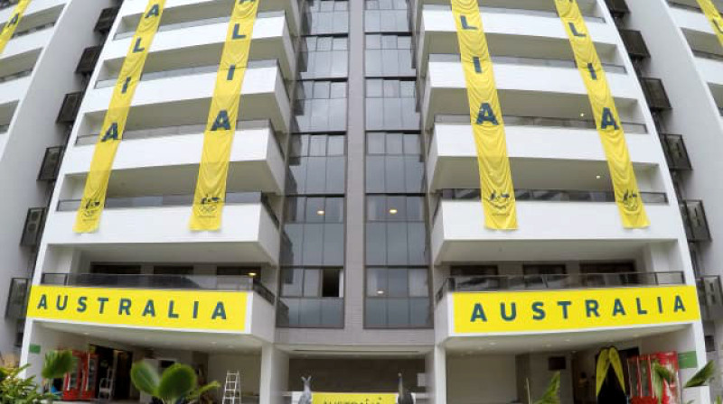 Austrālijas mītne olimpiskajā ciematā
Foto: rio2016.olympics.com.au