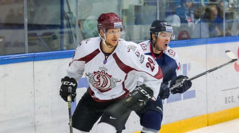 Ralfs Freibergs pirmajā spēlē turnīrā Ņižņijnovgorodā
Foto: Hctorpedo.ru