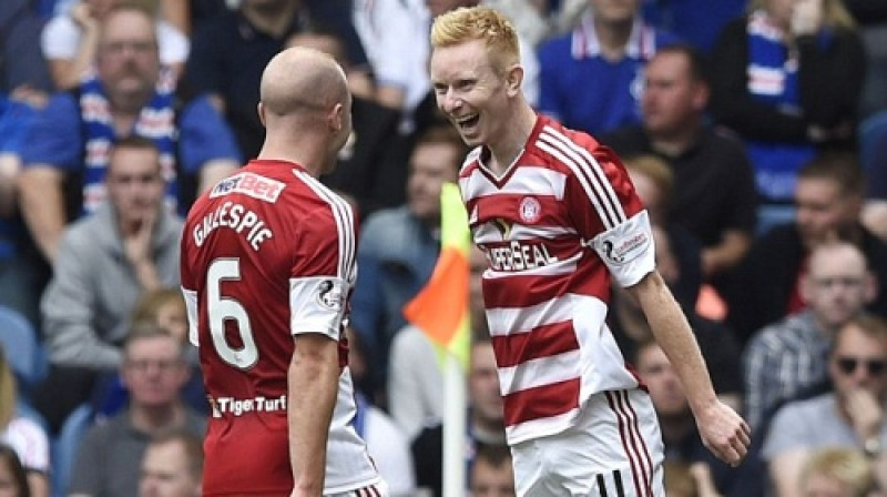 "Hamilton Academical" guva pirmos vārtus Skotijas Premjerlīgas sezonā
Foto: Press Association