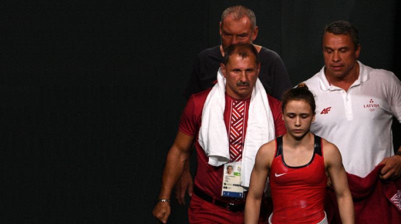 Rebeka Koha un komanda Rio spēlēs
Foto: Romāns Kokšarovs, F64