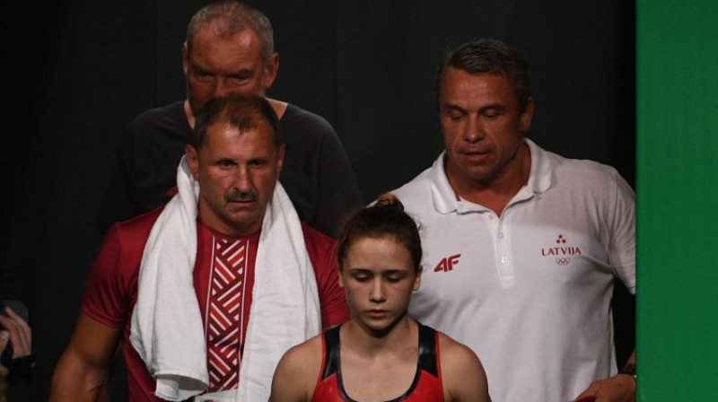 Rebeka Koha un komanda Rio spēlēs
Foto: Romāns Kokšarovs, F64