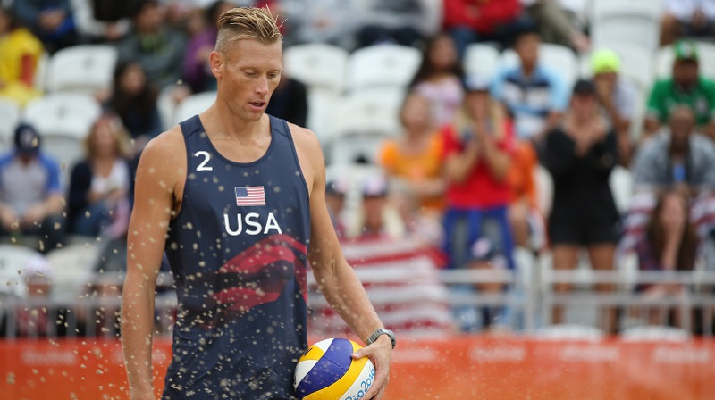 Keisijam Patersonam pirmās olimpiskās spēles noslēdzās pēc trīs mačiem
Foto: rio2016.fivb.com