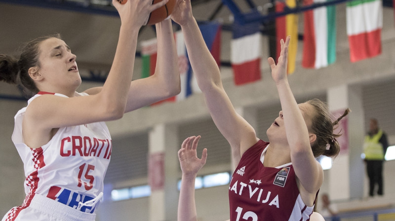 U16 meiteņu izlase: priekšā cīņas, lai saglabātu vietu A līgā. 
Foto: FIBA.com