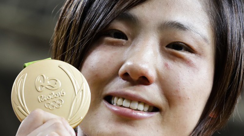 Japāniete Haruka Tahimoto
Foto: AP/Scanpix