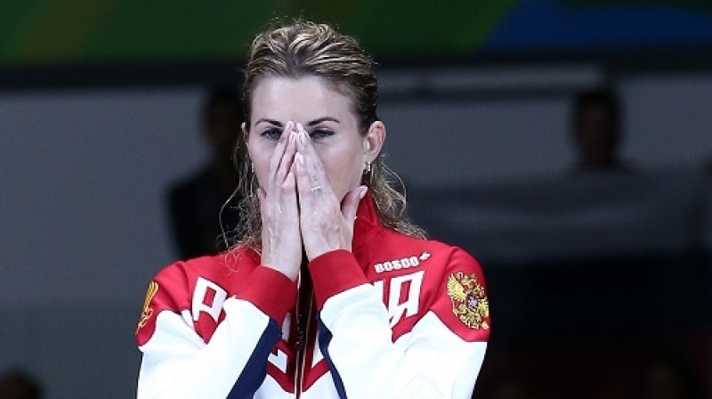 Uzvarētāja Inna Deriglazova
Foto: ITAR/Scanpix