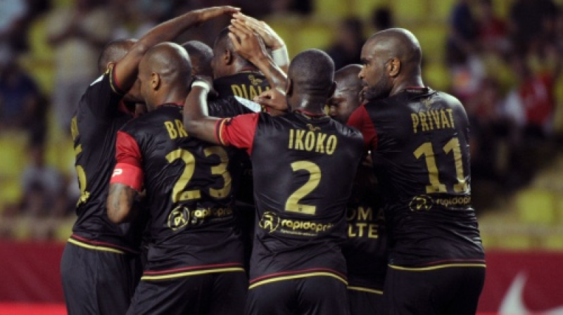 "Guingamp" atzīmē Francijas čempionāta sezonas pirmo vārtus
Foto: AFP/Scanpix