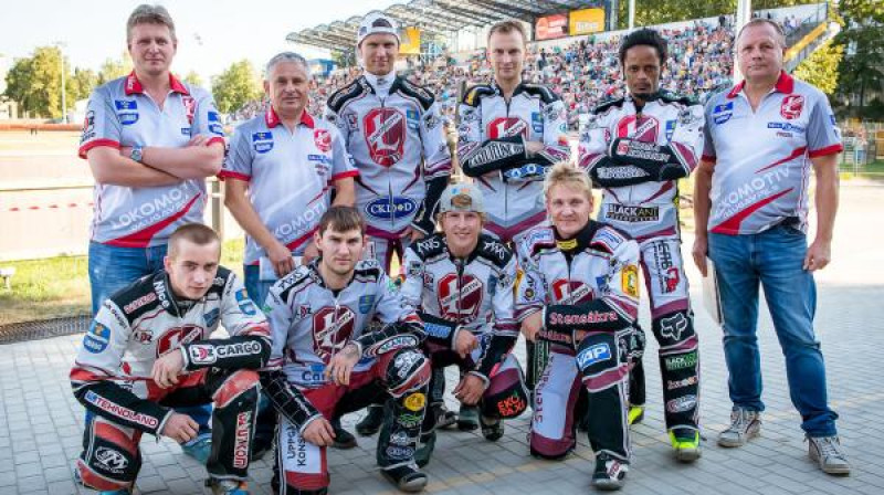 Daugavpils "Lokomotīves" 2015. gada sastāvs
Foto: www.lokomotive.lv